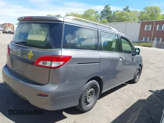2014 Nissan Quest S with VIN JN8AE2KP1E9101017, listed as a IAAI auction lot 42224066 with 230,317 mi miles and . Bid and sale history available at DreamBid. Image 4.