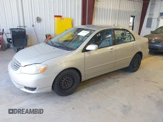 2003 Toyota Corolla CE with VIN 1NXBR32E73Z150110, listed as a IAAI auction lot 42057958 with 299,999 mi miles and . Bid and sale history available at DreamBid. Image 2.