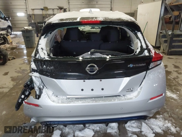 2022 Nissan LEAF SV Plus with VIN 1N4BZ1CV3NC552390, listed as a IAAI auction lot 41600705 with 28,931 mi miles and . Bid and sale history available at DreamBid. Image 16.