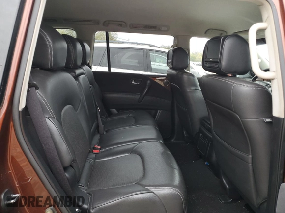 2017 Nissan Armada SV with VIN JN8AY2NC8H9509356, listed as a Copart auction lot 53759575 with 246,982 mi miles and Clean Title. Bid and sale history available at carsss.com. Image 11.