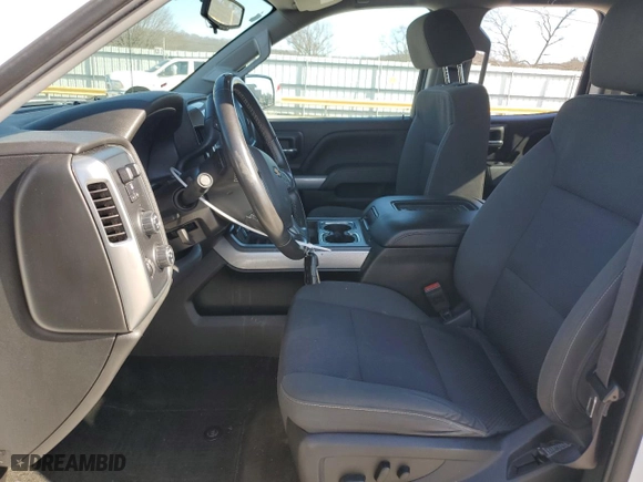 2017 Chevrolet Silverado 1500 LT with VIN 1GCVKREC2HZ384765, listed as a Copart auction lot 45542155 with 119,936 mi miles and Salvage Title. Bid and sale history available at carsss.com. Image 7.