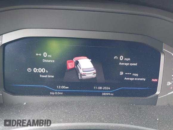 2021 Volkswagen Atlas SEL with VIN 1V2BE2CA7MC209782, listed as a IAAI auction lot 41148446 with 38,099 mi miles and . Bid and sale history available at DreamBid. Image 7.