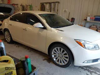2013 Buick Regal Turbo Premium 1 with VIN 2G4GS5EV7D9248781, listed as a IAAI auction lot 41500171 with 116,617 mi miles. Bid and sale history available at carsss.com. Image 1.
