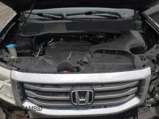 2013 Honda Pilot EX-L with VIN 5FNYF4H67DB040181, listed as a Copart auction lot 54472635 with 158,794 mi miles and Salvage Title. Bid and sale history available at carsss.com. Image 12.