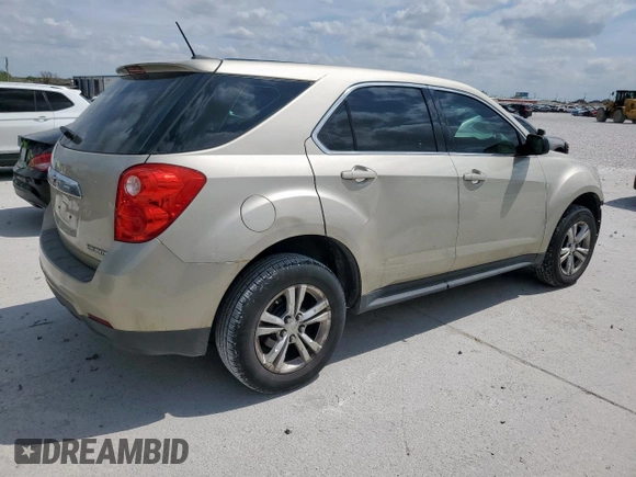 2015 Chevrolet Equinox LS with VIN 2GNALAEK0F1137519, listed as a Copart auction lot 50932375 with 144,124 mi miles and Salvage Title. Bid and sale history available at carsss.com. Image 3.