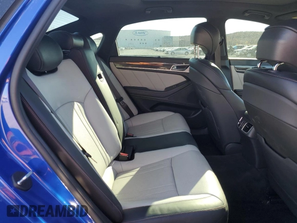 2020 Genesis G80 3.3T Sport with VIN KMTFN4JB3LU334637, listed as a Copart auction lot 84690494 with 111,403 mi miles and Salvage Title. Bid and sale history available at carsss.com. Image 10.
