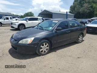 2005 Honda Accord EX-L z VIN 1HGCM66595A079369, wystawiony jako Copart lot #58450835 z przebiegiem 228 485 mil mil oraz Czysty tytuł • Clean title. Historia ofert i sprzedaży dostępna na DreamBid. Obrazek 1.