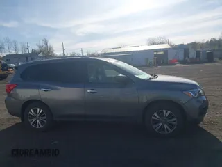 2019 Nissan Pathfinder S with VIN 5N1DR2MN6KC630742, listed as a IAAI auction lot 42081252 with 118,448 mi miles and . Bid and sale history available at DreamBid. Image 13.