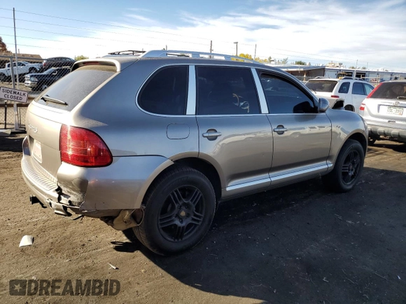 2006 Porsche Cayenne S with VIN WP1AB29P56LA64728, listed as a Copart auction lot 77499284 with 191,650 mi miles and Salvage Title. Bid and sale history available at carsss.com. Image 3.