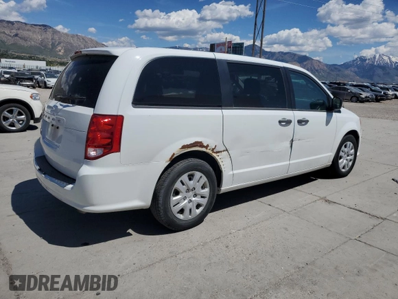 2020 Dodge Grand Caravan SE with VIN 2C4RDGBG2LR235590, listed as a Copart auction lot 56385645 with 259,083 mi miles and Clean Title. Bid and sale history available at DreamBid. Image 3.