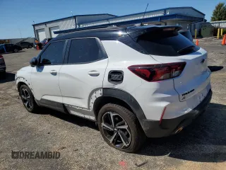 2021 Chevrolet TrailBlazer RS with VIN KL79MTSLXMB118343, listed as a Copart auction lot 70163624 with 49,889 mi miles and Salvage Title. Bid and sale history available at DreamBid. Image 2.