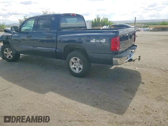 2006 Dodge Dakota SLT z VIN 1D7HW48K26S704816, wystawiony jako Copart lot #56071985 z przebiegiem 105 189 mil mil oraz Szkoda całkowita • Salvage title. Historia ofert i sprzedaży dostępna na DreamBid. Obrazek 14.