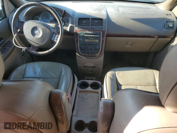 2007 Buick Terraza CXL with VIN 5GADV33157D212633, listed as a Copart auction lot 88350445 with 172,005 mi miles and Salvage Title. Bid and sale history available at DreamBid. Image 8.