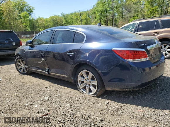 2010 Buick LaCrosse CXL with VIN 1G4GC5GGXAF227132, listed as a Copart auction lot 53622825 with 160,891 mi miles and Salvage Title. Bid and sale history available at carsss.com. Image 2.
