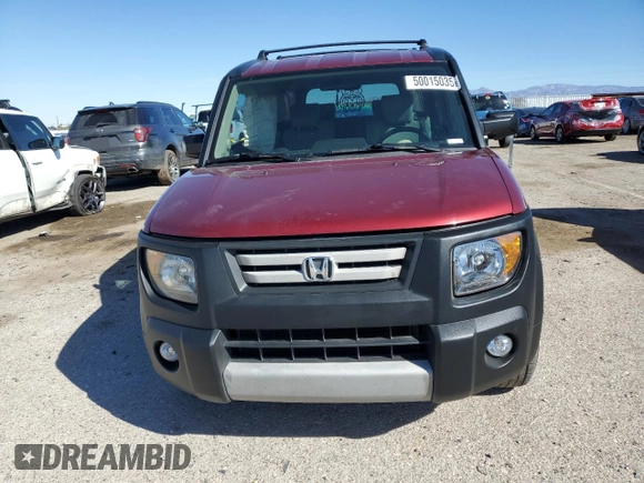 2007 Honda Element LX with VIN 5J6YH18307L008070, listed as a Copart auction lot 50015035 with 129,767 mi miles and Salvage Title. Bid and sale history available at DreamBid. Image 5.