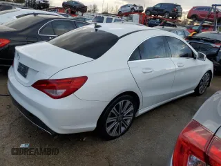 2018 Mercedes-Benz CLA with VIN WDDSJ4EB3JN632864, listed as a Copart auction lot 37143973 with 48,607 mi miles. Bid and sale history available at carsss.com. Image 3.