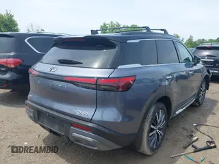 2023 Infiniti QX60 Autograph with VIN 5N1DL1HU6PC374316, listed as a IAAI auction lot 42554850 with 40,023 mi miles and . Bid and sale history available at DreamBid. Image 4.
