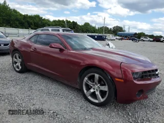 2010 Chevrolet Camaro 2LT with VIN 2G1FC1EV7A9117084, listed as a Copart auction lot 55469015 with 176,936 mi miles and Salvage title. Bid and sale history available at DreamBid. Image 4.