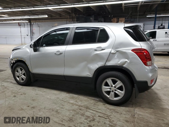 2020 Chevrolet Trax LS with VIN KL7CJKSB7LB327991, listed as a Copart auction lot 49324845 with 54,011 mi miles and Salvage Title. Bid and sale history available at DreamBid. Image 2.