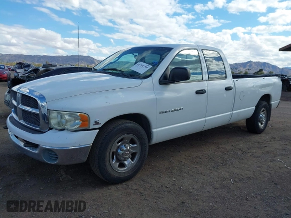 2003 Dodge 2500 ST with VIN 3D7KA28C83G716621, listed as a IAAI auction lot 41792798 with 184,830 mi miles. Bid and sale history available at carsss.com. Image 2.