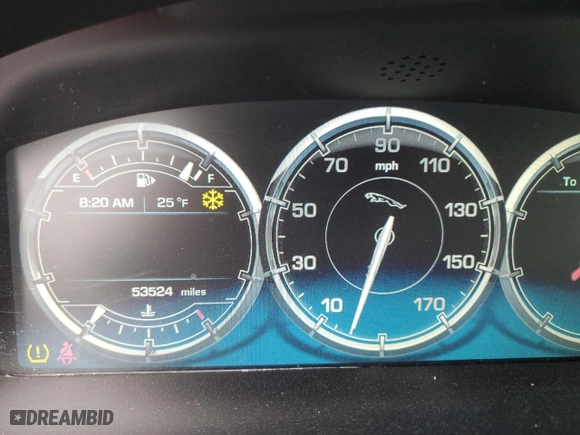 2013 Jaguar XJ with VIN SAJWJ1CD0D8V53753, listed as a Copart auction lot 45155755 with NaN miles and Salvage Title. Bid and sale history available at carsss.com. Image 9.
