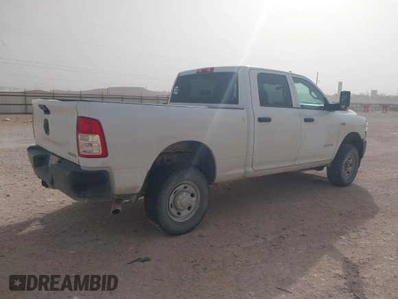2022 Ram 2500 Tradesman with VIN 3C6UR5CJXNG202573, listed as a IAAI auction lot 41766444 with 138,893 mi miles. Bid and sale history available at carsss.com. Image 4.