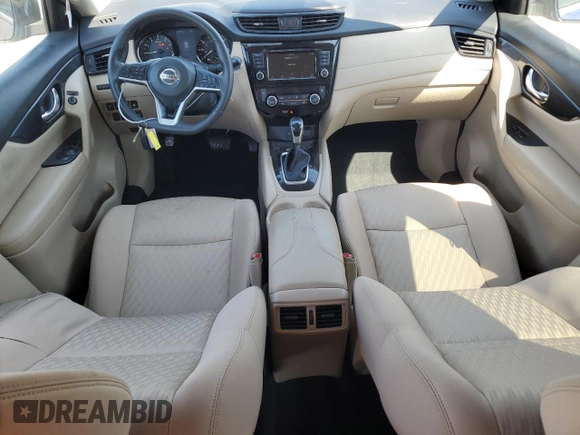 2020 Nissan Rogue SV with VIN KNMAT2MTXLP534033, listed as a Copart auction lot 52941045 with 58,509 mi miles and Non Repairable. Bid and sale history available at DreamBid. Image 8.