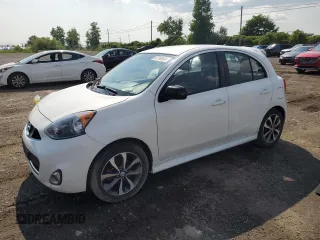 2015 Nissan Micra S z VIN 3N1CK3CP8FL207672, wystawiony jako Copart lot #67318824 z przebiegiem 84 101 mil mil oraz Szkody całkowita. Historia ofert i sprzedaży dostępna na DreamBid. Obrazek 1.