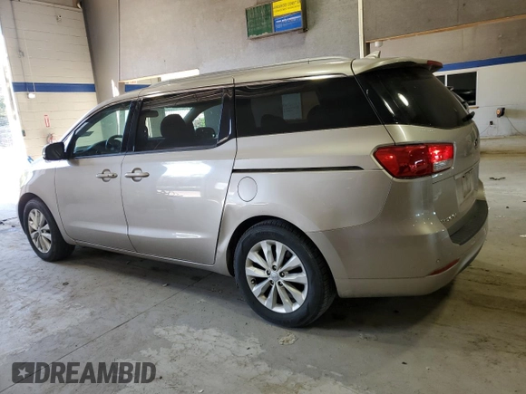2015 Kia Sedona EX with VIN KNDMC5C1XF6020093, listed as a Copart auction lot 53555475 with 172,154 mi miles and Clean Title. Bid and sale history available at carsss.com. Image 2.