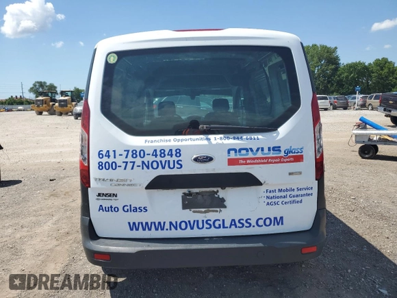 2015 Ford Transit Connect with VIN NM0LE7EX4F1191578, listed as a Copart auction lot 63428285 with 207,588 mi miles and Salvage title. Bid and sale history available at DreamBid. Image 6.