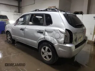 2008 Hyundai Tucson GLS with VIN KM8JM12B58U908862, listed as a Copart auction lot 76989094 with 193,033 mi miles and Salvage Title. Bid and sale history available at carsss.com. Image 2.