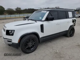 2021 Land Rover Defender S with VIN SALEJERX2M2050269, listed as a Copart auction lot 81032194 with 23,134 mi miles and Salvage title. Bid and sale history available at DreamBid. Image 1.