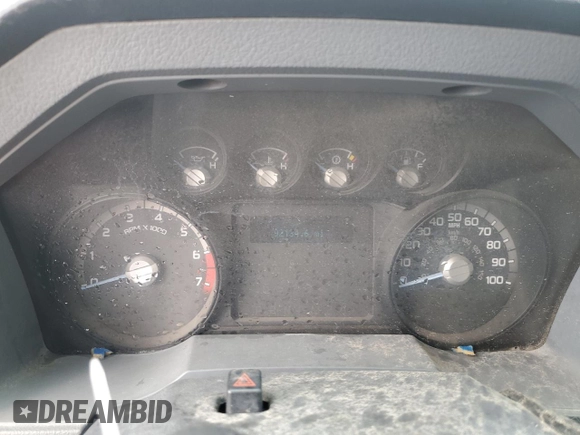 2011 Ford F-250 XL with VIN 1FT7X2A64BEC80083, listed as a Copart auction lot 54929895 with 92,134 mi miles and Salvage title. Bid and sale history available at DreamBid. Image 9.