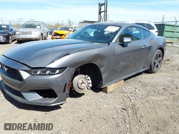 2024 Ford Mustang EcoBoost with VIN 1FA6P8TH1R5143311, listed as a IAAI auction lot 42093284 with 2,255 mi miles and . Bid and sale history available at DreamBid. Image 18.