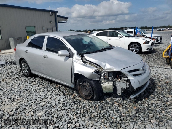 2013 Toyota Corolla L with VIN 2T1BU4EE7DC969296, listed as a Copart auction lot 55297805 with 126,351 mi miles and Salvage Title. Bid and sale history available at DreamBid. Image 4.