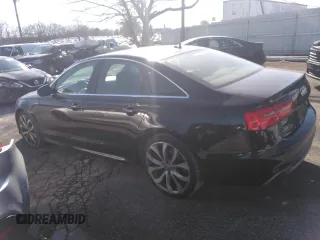 2013 Audi A6 3.0T Prestige with VIN WAUHGAFC6DN129887, listed as a Copart auction lot 89382095 with 107,461 mi miles and Clean Title. Bid and sale history available at carsss.com. Image 2.