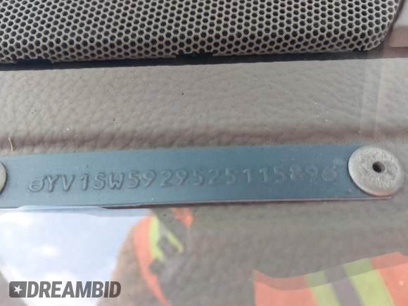 2005 Volvo V70 с VIN YV1SW592952511589, выставлен на аукционе IAAI как лот 42298060 с пробегом 144 817 миль миль и . История ставок и продаж доступна на DreamBid. Изображение 9.