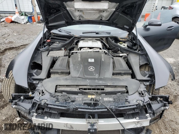 2016 Mercedes-Benz AMG GT S with VIN WDDYJ7JA9GA006390, listed as a Copart auction lot 84910144 with 54,370 mi miles and Salvage Title. Bid and sale history available at carsss.com. Image 11.