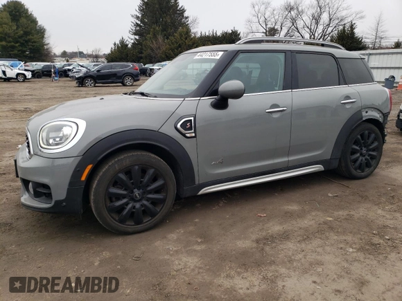 2018 MINI Countryman Cooper S z VIN WMZYT5C34J3E19050, wystawiony jako Copart lot #44217555 z przebiegiem 50 858 mil mil oraz Szkoda całkowita • Salvage title. Historia ofert i sprzedaży dostępna na DreamBid. Obrazek 1.