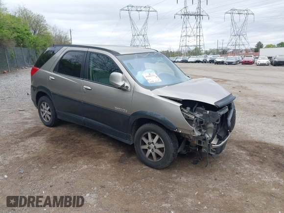 2002 Buick Rendezvous CXL with VIN 3G5DB03E32S528072, listed as a IAAI auction lot 42082555 with 120,148 mi miles and . Bid and sale history available at DreamBid. Image 1.
