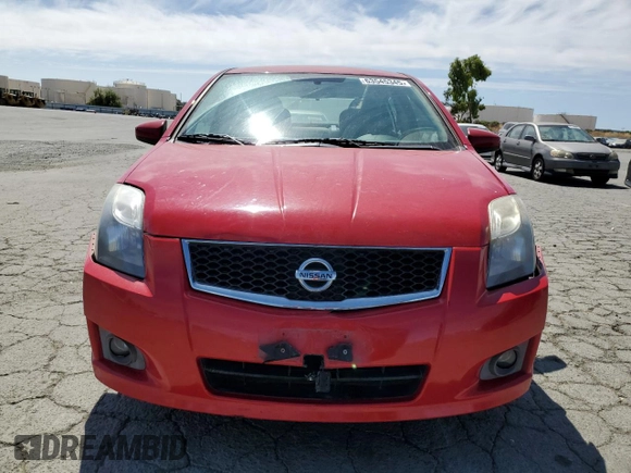 2012 Nissan Sentra SR with VIN 3N1AB6AP3CL652571, listed as a Copart auction lot 63545345 with 95,618 mi miles and Salvage title. Bid and sale history available at DreamBid. Image 5.