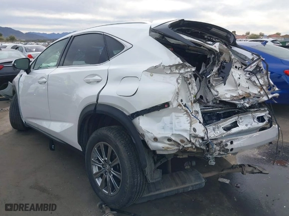 2017 Lexus NX with VIN JTJYARBZ1H2059622, listed as a IAAI auction lot 38656754 with 138,813 mi miles. Bid and sale history available at carsss.com. Image 3.