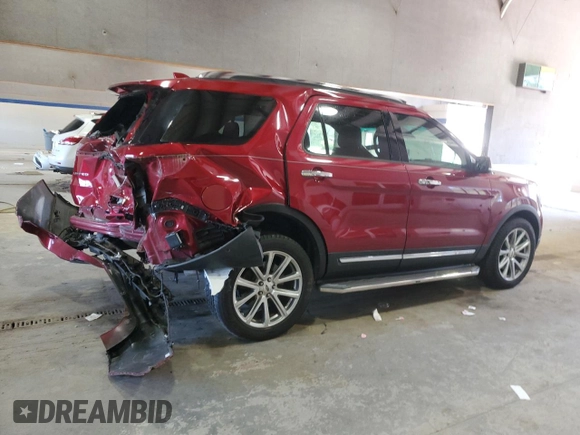 2016 Ford Explorer Limited with VIN 1FM5K8F81GGC55359, listed as a Copart auction lot 53276965 with 45,047 mi miles and Salvage Title. Bid and sale history available at carsss.com. Image 3.