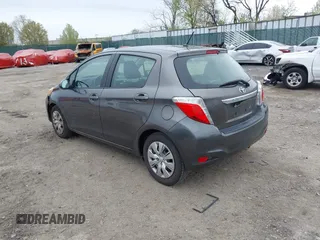 2013 Toyota Yaris L with VIN JTDKTUD30DD563270, listed as a IAAI auction lot 41997725 with 131,663 mi miles. Bid and sale history available at carsss.com. Image 3.