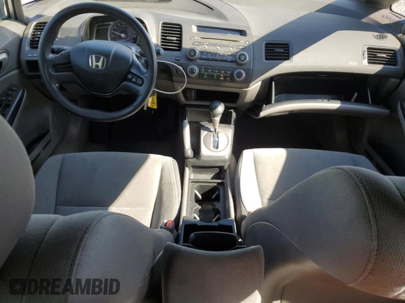 2008 Honda Civic LX with VIN 2HGFA16508H340628, listed as a Copart auction lot 55938535 with 168,922 mi miles and Salvage Title. Bid and sale history available at DreamBid. Image 8.