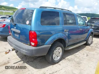 2005 Dodge Durango SXT with VIN 1D4HB38N95F575185, listed as a IAAI auction lot 42680439 with 201,781 mi miles and . Bid and sale history available at DreamBid. Image 4.