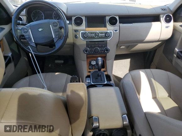 2012 Land Rover LR4 HSE with VIN SALAG2D40CA626728, listed as a Copart auction lot 53902675 with Not Provided miles and Clean Title. Bid and sale history available at DreamBid. Image 8.