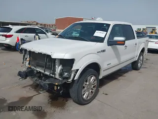 2011 Ford F-150 XLT with VIN 1FTFW1ET4BFD28586, listed as a IAAI auction lot 41740407 with 67,335 mi miles. Bid and sale history available at carsss.com. Image 2.