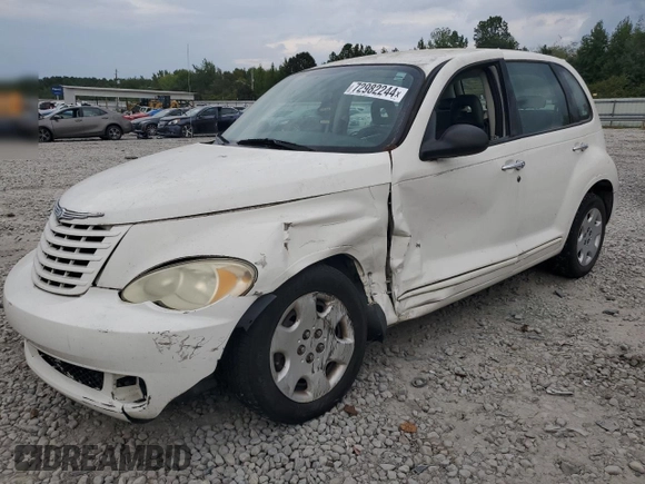 2008 Chrysler PT Cruiser with VIN 3A8FY48BX8T162080, listed as a Copart auction lot 72982244 with 124,372 mi miles and Salvage Title. Bid and sale history available at DreamBid. Image 1.