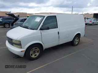 2005 Chevrolet Astro Cargo z VIN 1GCDM19X95B117941, wystawiony jako IAAI lot #41787724 z przebiegiem 118 617 mil mil oraz . Historia ofert i sprzedaży dostępna na DreamBid. Obrazek 2.
